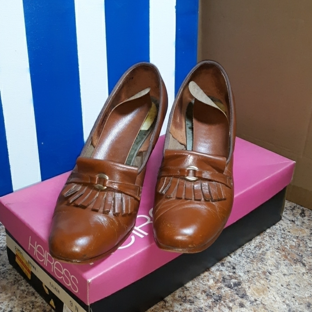 Vintage 1970s Heiress Ladies Dress Shoes 8